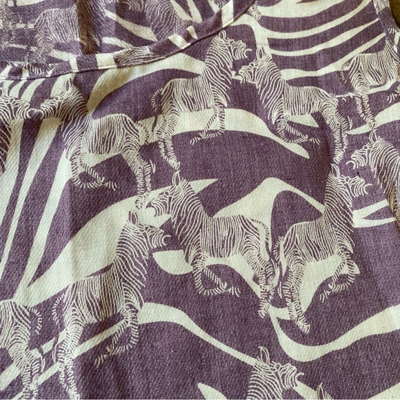 Purple Zebra sleeveless top - Picture 4 of 4